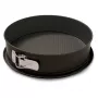 NEWILL Springform-Kuchenform Ø24x7,6 cm Schwarz Antihaft-Beschichtung Kohlenstoffstahl