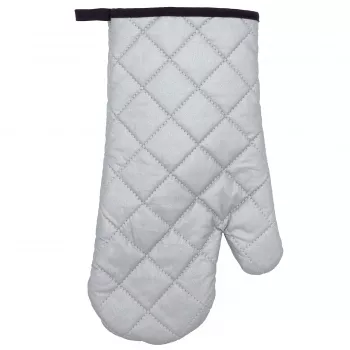 ASI COLLECTION Hitzebeständiger Grillhandschuh 18x33cm Silber