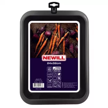 NEWILL Auflaufform 22x28x4,7 cm Schwarz