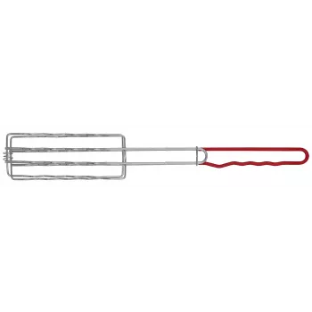 ASI COLLECTION Edelstahl Bratwurst-Grillrost 62x18x7cm mit Holzgriff