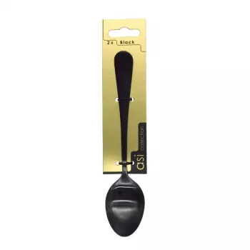 ASI COLLECTION Blinker 2 Stk. Schwarz 1,7mm Angelköder