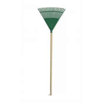 HORTUS Laubharke mit Stiel Grün 45 cm (20 Zinken)