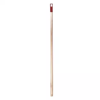 YORK Holzstiel 120 cm LUX – Ersatz-Werkzeugstiel für Besen, Rechen, Hacken, Naturholz, 28 mm Durchmesser
