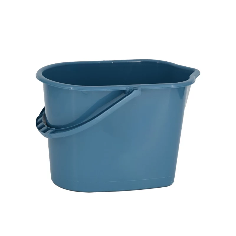 YORK Rechteckiger Eimer 14L 34x30x33cm Anthrazit