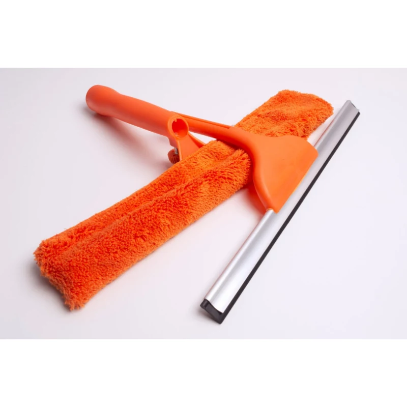 YORK Fensterabzieher 32 cm Blau/Grau