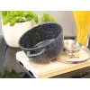 Zilner Marble 17-teiliges Kochgeschirr-Set Schwarz ZL-8636