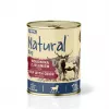 NATURAL Rind mit Wild und Kürbis - Nassfutter für Hunde - 800g