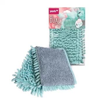 York Dual Splash austauschbares Wischmopptuch, doppelseitige Mikrofaser