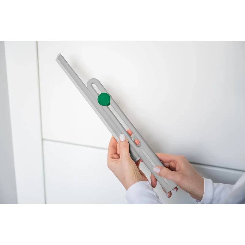 ECO EGO EcoEgo Faltbarer Duschabzieher 25 cm Grau