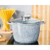 Zilner Marmor Kochgeschirr-Set 4-teilig Grau ZL-7066