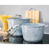 Zilner Marmor Kochgeschirr-Set 4-teilig Grau ZL-7066