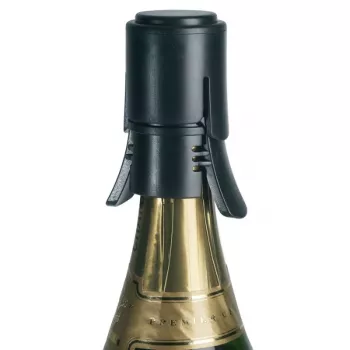Le Creuset Sektverschluss SW-106 Champagnerverschluss 9cm Mattschwarz