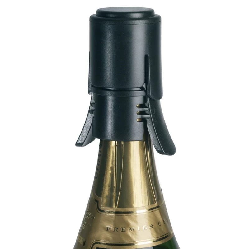 Le Creuset Sektverschluss SW-106 Champagnerverschluss 9cm Mattschwarz