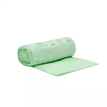 BioBag kompostierbare Bioabfallbeutel 30L, 25 pro Rolle, 50x60 cm, 12 Mikron, Grün