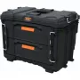 KETER DIY ROC Pro Gear 2 Schubladen Einheit XL Werkzeugkiste mit 2 Schubladen 56,5x37,5x41,3cm