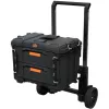 KETER DIY ROC Pro Gear 2 Schubladen Einheit XL Werkzeugkiste mit 2 Schubladen 56,5x37,5x41,3cm