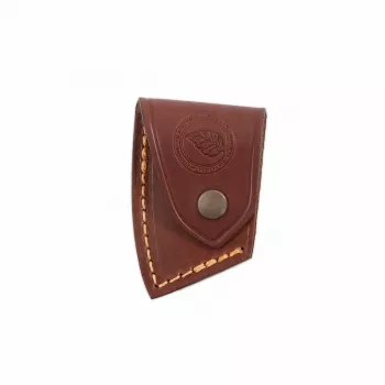 ASUS Casström No.20 Axtscheide, pflanzlich gegerbtes Leder, Naturbraun