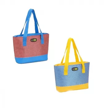 GIOSTYLE Thermotasche Beach Small Assorted Rot/Blau/Gelb 7L