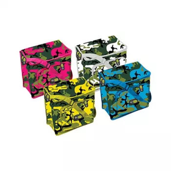 GIOSTYLE Camouflage 20 Assorted Thermobeutel, Fuchsia/Blau/Gelb/Weiß
