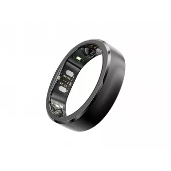 RingConn Smart Ring Gen3 für Damen und Herren - Mattschwarz Größe 9