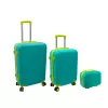 ORDINETT Schubladenkommode 3er-Set, 60L + 43L + 15L, Grün