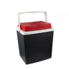 GIOSTYLE Brio 26 Elektrische Kühlbox 12/230V 26L Dunkelgrau mit Rot/Blauen Akzenten