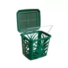 BIOBAG Bioabfallkorb MaxAir 7L 24x19,7x20,5cm Grün