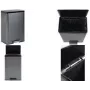 Rubbermaid Elite 45L Edelstahl-Tretmülleimer, rechteckig, fingerabdruckresistent 2112520