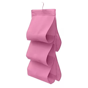 ORDINETT Hängeorganizer für Handtaschen mit 5 Fächern 72x42cm Blossom