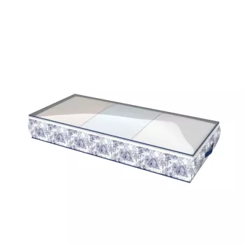 ORDINETT Kleiderbox 100x45x15cm Kyoto Anthrazit