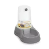 Stefanplast Break Reserve Wasserspender-Haustiernapf mit Spender 1,5 L, 28,5x18,5x22 cm, Grau