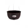 STEFANPLAST Hängeblumentopf Natural Ø30x14,5cm Dunkelbraun