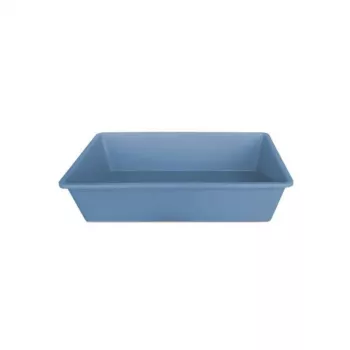 STEFANPLAST Katzenklo 40x30x10 cm Blau
