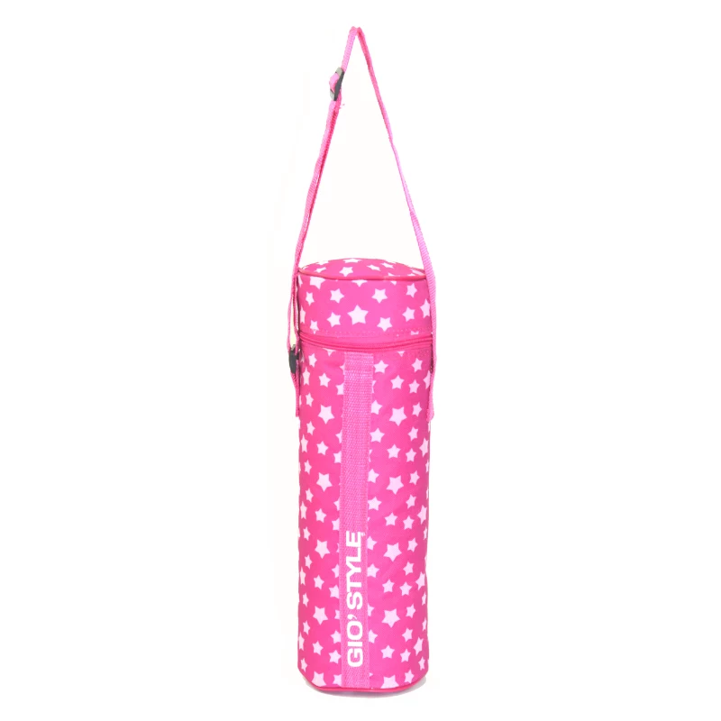 GIOSTYLE Thermo-Flaschenbeutel Sterne sortiert Rot/Grün/Blau/Pink