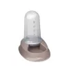 STEFANPLAST Chic 2L Automatischer Heimtier-Futter- und Tränkespender, Hellgrau, 32 x 21 x 29 cm