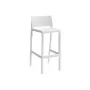 BICA Garten-Barhocker Volga Stool 65 50x49x89cm Weiß