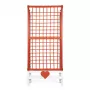 GIOSTYLE Love Wäschetrockner Weiß/Orange 180x56x96cm