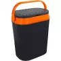 GioStyle Solaris 12 tragbare Kühlbox, 12 L, Orange/Schwarz