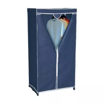 ORDINETT Armadio Export Aufbewahrungsschrank 75x50x150 cm Blau