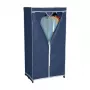 ORDINETT Armadio Export Aufbewahrungsschrank 75x50x150 cm Blau