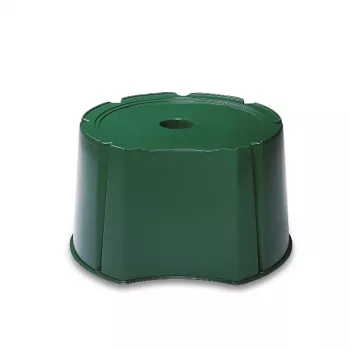STEFANPLAST Regenfassständer für 210L/310L Fässer, 70x38 cm, Grün
