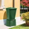 STEFANPLAST Regenfassständer für 210L/310L Fässer, 70x38 cm, Grün