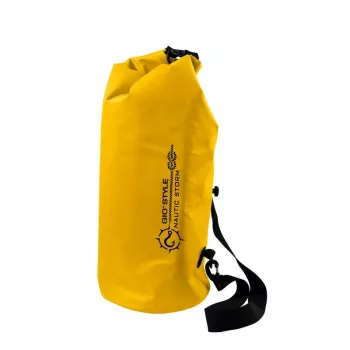 GIOSTYLE Wasserdichter Thermo-Trockenbeutel Nautic Storm L 20L, Ø23x63cm, Gelb
