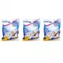 ORDINETT Feuchtigkeitsabsorber-Nachfüllpackung, 3 x 450 g, Zitrone