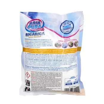 ORDINETT Feuchtigkeitsabsorber-Nachfüllpackung, 3 x 450 g, Zitrone