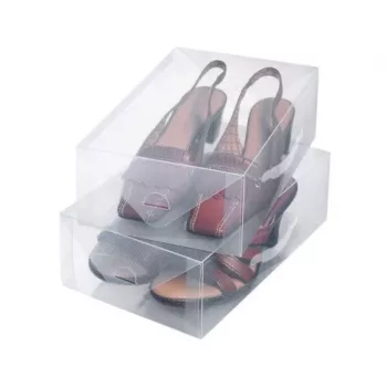 ORDINETT Schuhaufbewahrungsboxen 2 Stk. S 30x18x9,5cm Top Class