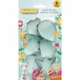 GUARDINI Osterplätzchen- und Lebkuchenausstecher-Set 6 Stk. 5-6x2cm