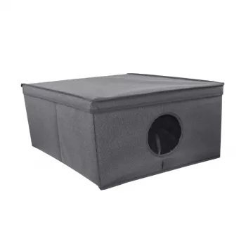 ORDINETT Faltbox M Größe 48x36x19 cm Grau