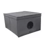 ORDINETT Faltbox L Größe 50x40x25 cm Grau