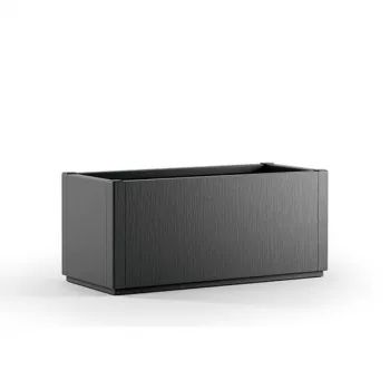 STEFANPLAST Blumenkasten Ethica 80x36x35 cm Grau